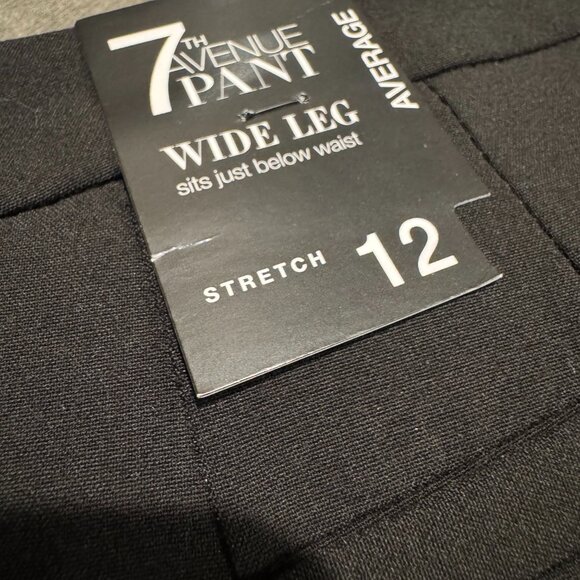 Black wide leg dress pants - Picture 3 of 3